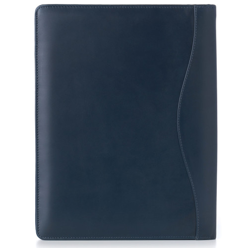 Alpine Swiss Alpine Swiss Leather Writing Pad Portfolio With Tablet Sleeve Business Case Left & Right Handed Use
