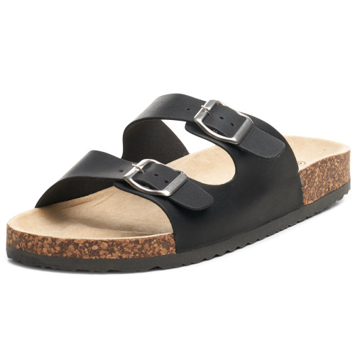 alpine swiss Alpine Swiss Mens Double Strap Contour Sandals | Adjustable Buckle Slides | Vegan Leather Footbed Sandals | Ergonomic Cork-Inspired Sole | Casual Summer Footwear Slip On Slides with Buckles alpine swiss Alpine Swiss Mens Double Strap Contour Sandals | Adjustable Buckle Slides | Vegan Leather Footbed Sandals | Ergonomic Cork-Inspired Sole | Casual Summer Footwear Slip On Slides with Buckles