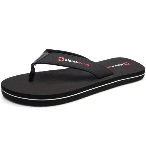 Alpine Swiss Alpine Swiss Mens Flip Flops | Lightweight Thong Sandals | Beach Sandals With EVA Sole For Comfort | Stylish Durable Flip Flops For Men Perfect For Casual Wear Pool And Outdoor Activities