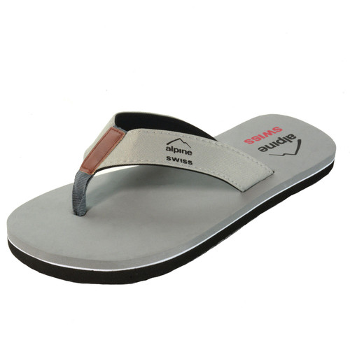 Alpine Swiss Alpine Swiss Mens Flip Flops | Lightweight Thong Sandals | Beach Sandals With EVA Sole For Comfort | Stylish Durable Flip Flops For Men Perfect For Casual Wear Pool And Outdoor Activities