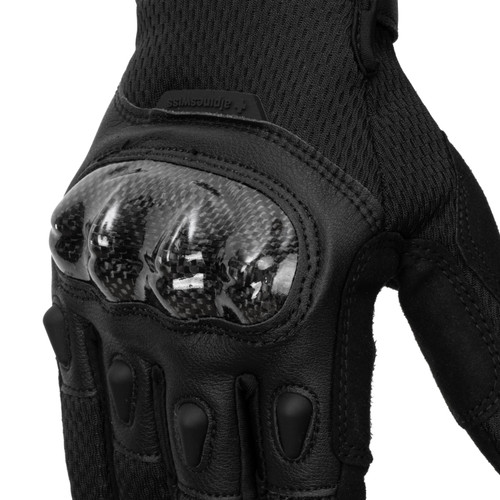 Alpine Swiss Alpine Swiss Mens Motorcycle Gloves Touchscreen Riding Gloves Carbon Knuckle Protection For Biking ATV Motocross Outdoor Use