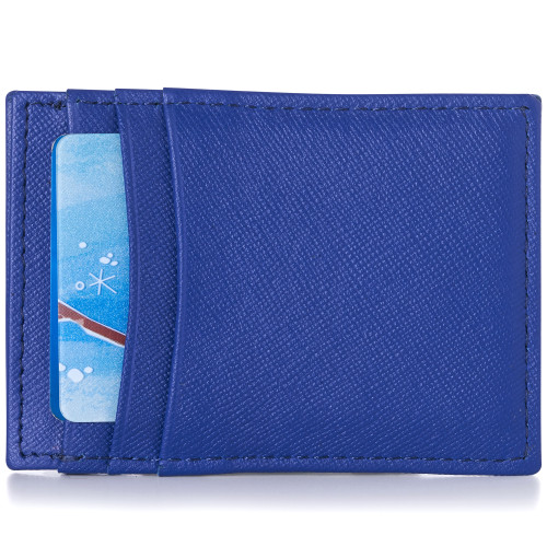 alpine swiss Alpine Swiss Mens Top Grain Leather Minimalist Money Clip Front Pocket Wallet