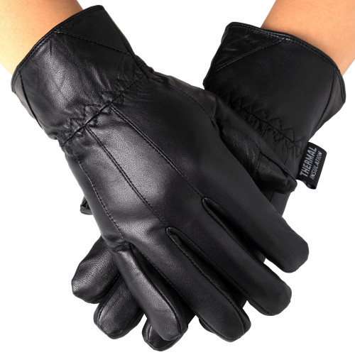 alpine swiss Alpine Swiss Mens Touch Screen Gloves Leather Thermal Lined Phone Texting Gloves alpine swiss Alpine Swiss Mens Touch Screen Gloves Leather Thermal Lined Phone Texting Gloves