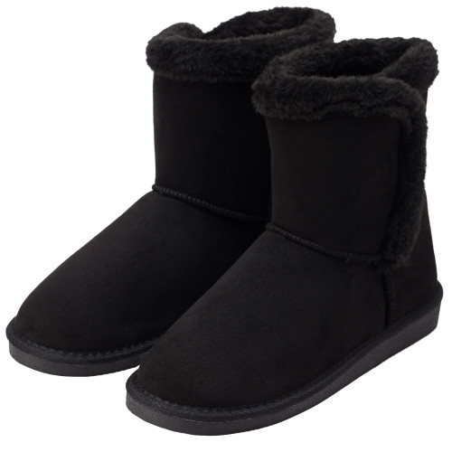Alpine Swiss Alpine Swiss Mindy Womens Classic Short Winter Boots Sherpa Lined Warm Comfort Shoes