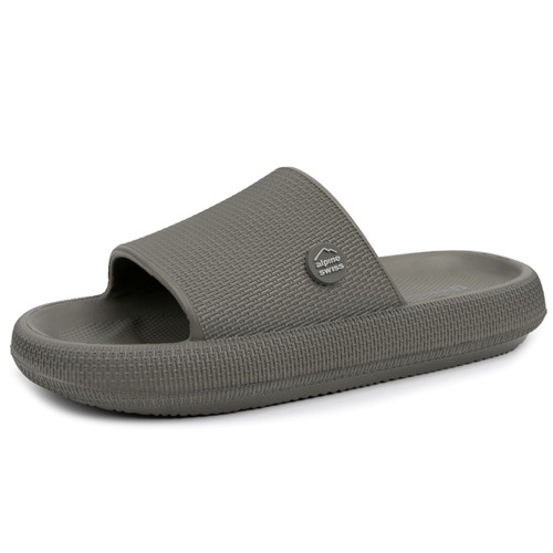 Alpine Swiss Alpine Swiss Omar Mens Slides Pillow Slippers For Men Ultra Cushioned Cloud Slides Waterproof Lightweight Sandals Quick Drying Non Slip Shower Shoes