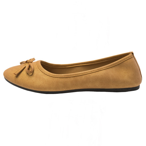 Alpine Swiss Alpine Swiss Polly Womens Bow Ballet Flats Round Toe Slip On Comfortable Shoes