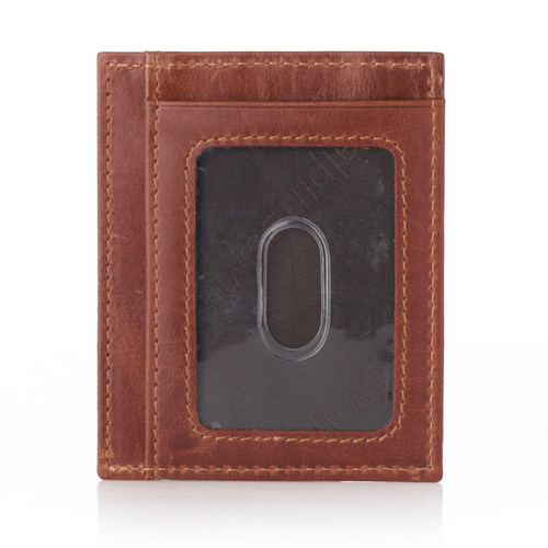 Alpine Swiss Alpine Swiss RFID Front Pocket Wallet ID Card Case