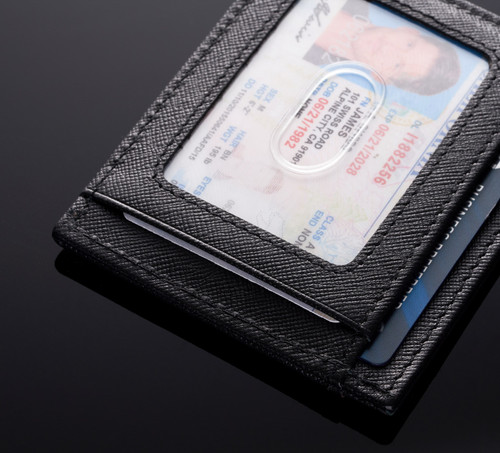 Alpine Swiss Alpine Swiss RFID Front Pocket Wallet ID Card Case