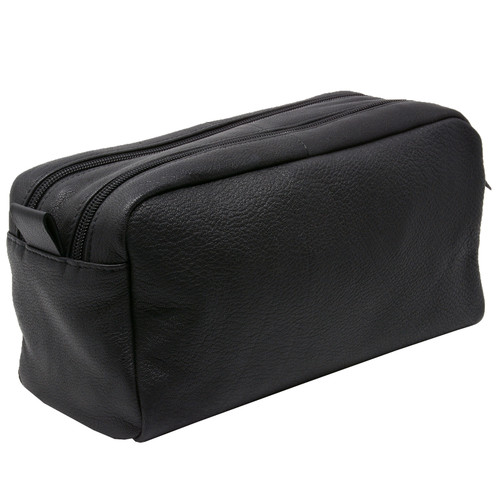 Alpine Swiss Alpine Swiss Sedona Toiletry Bag Genuine Leather Shaving Kit Dopp Kit Travel Case
