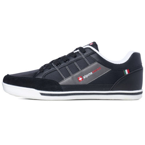Alpine Swiss Alpine Swiss Stefan Retro Sneakers For Men | Stylish Low-Top Shoes With Suede Trim | Perfect For Casual Footwear | Fashion Sneakers | Mens Tennis Shoes