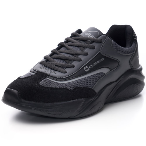 Alpine Swiss Alpine Swiss Stuart Mens Chunky Fashion Sneakers