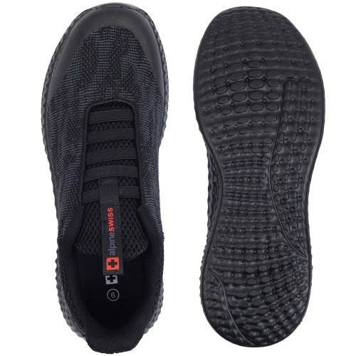 Alpine Swiss Alpine Swiss Troy Mens Mesh Knit Slip On Sneakers Athletic Lightweight Tennis Shoes