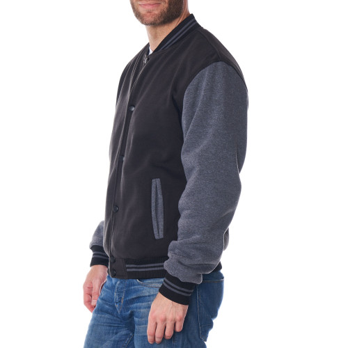 Alpine Swiss Alpine Swiss Tyler Men’s Varsity Jacket Classic Letterman Coat Baseball Bomber Jacket Lightweight Stylish Everyday Outerwear