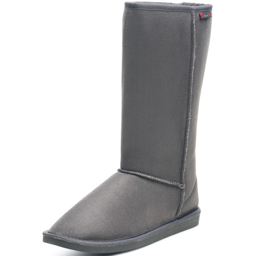 Alpine Swiss Alpine Swiss Women’s Mid-Calf Winter Boots 11” Faux Shearling Aussie Style Suede Look Warm Stylish Cold Weather Boots