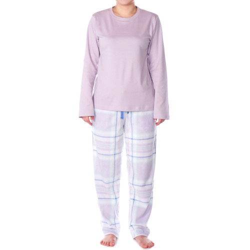 alpine swiss Alpine Swiss Womens Pajama Set Long Sleeve Shirt and Polar Fleece Pants Sleepwear alpine swiss Alpine Swiss Womens Pajama Set Long Sleeve Shirt and Polar Fleece Pants Sleepwear