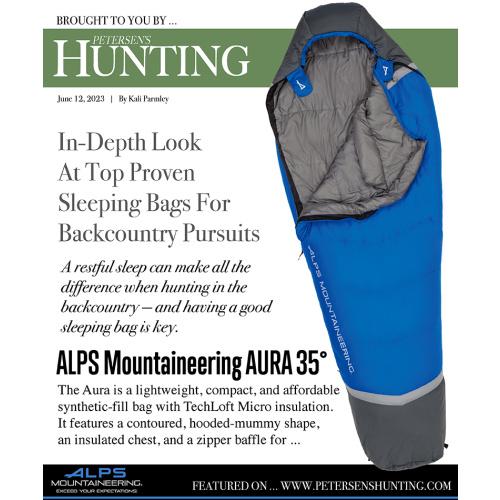 Alps Mountaineering Mummy Aura +35º Blue/Charcoal