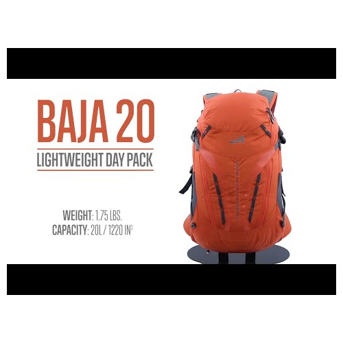 Alps Mountaineering Packs Baja 20 Chili/Gray