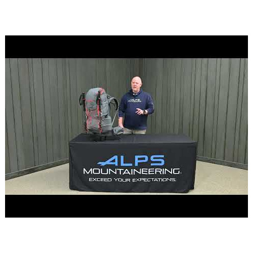 Alps Mountaineering Packs Canyon 55 Gray/Chili