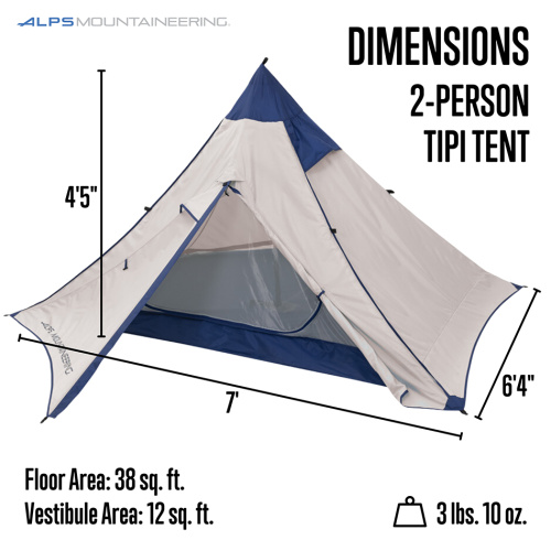 Alps Mountaineering Tents Trail Tipi 2-Person