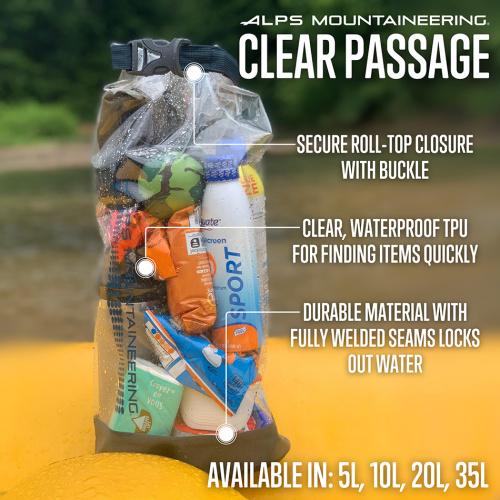 Alps Mountaineering Dry Storage Clear Passage Clear