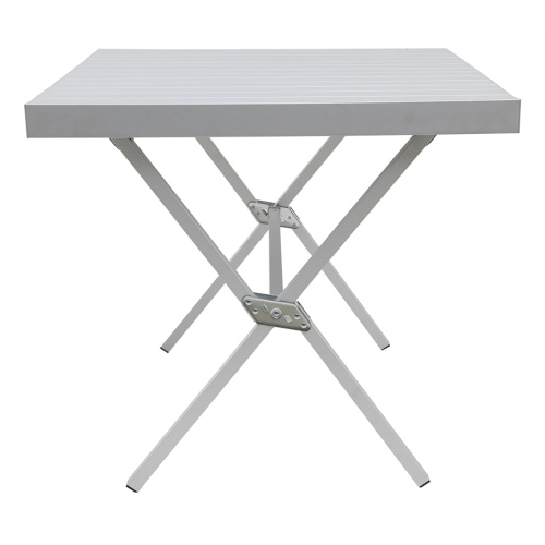 Alps Mountaineering Furniture Dining Table Square Silver