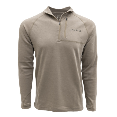 Alps Mountaineering More Gear Evolution Merino 250 Quarter Zip Riverstone