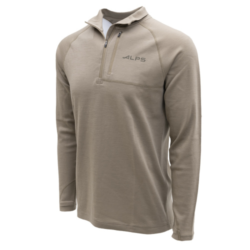 Alps Mountaineering More Gear Evolution Merino 250 Quarter Zip Riverstone