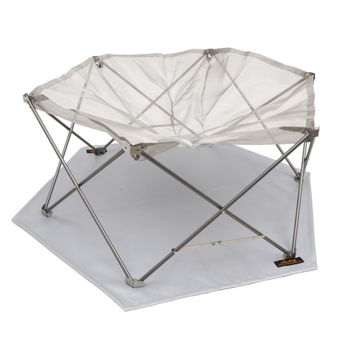 Alps Mountaineering More Gear Gaze Fire Pit Silver/Charcoal