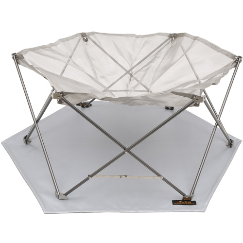 alps mountaineering More Gear Gaze Fire Pit Silver/Charcoal