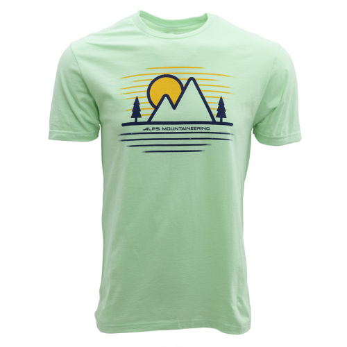 alps mountaineering More Gear Sunrise T-Shirt Mint Green