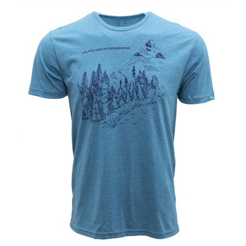 alps mountaineering More Gear Woods T-Shirt Galapagos Blue