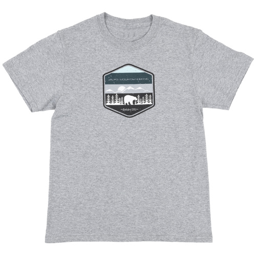 alps mountaineering More Gear Youth Bear T-Shirt Gray