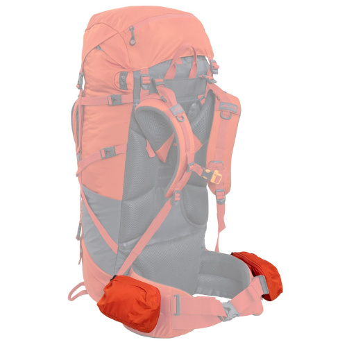 alps mountaineering Packs Red Tail 65 Waist Belt Pockets Chili
