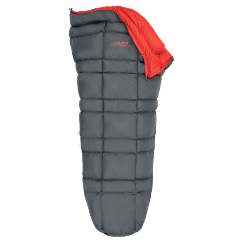 Alps Mountaineering Sleeping Bags Pinnacle Quilt +35º Charcoal/Red
