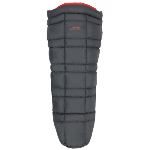 alps mountaineering Sleeping Bags Pinnacle Quilt +35º Charcoal/Red