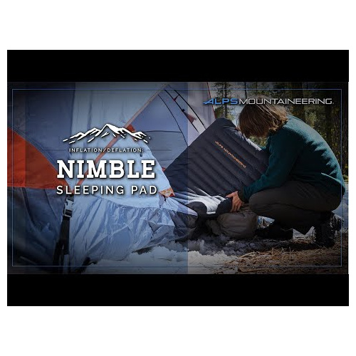 Alps Mountaineering Sleeping Pads Nimble Double Insulated Gray