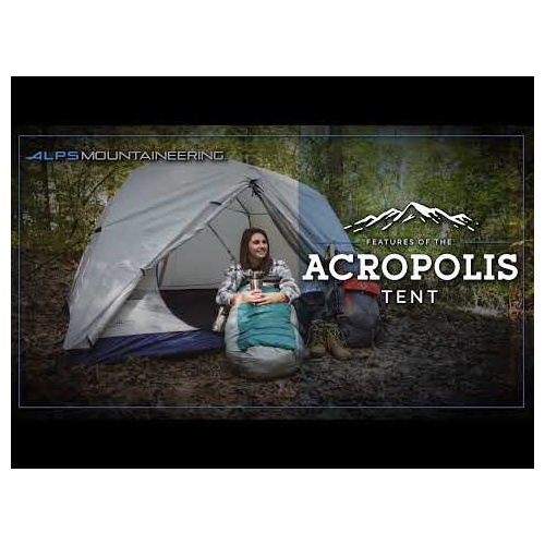 Alps Mountaineering Tents Acropolis 3-Person Charcoal/Red