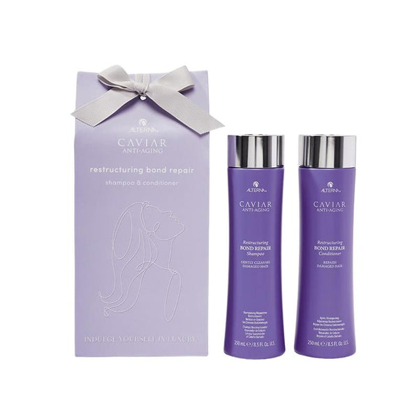 alterna Caviar Anti-Aging Restructuring Bond Repair Shampoo & Conditioner Gift Set