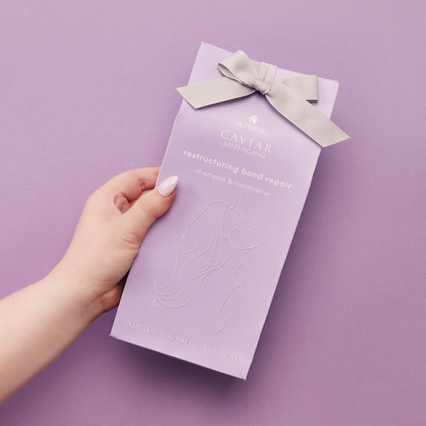 Alterna Caviar Anti-Aging Restructuring Bond Repair Shampoo & Conditioner Gift Set