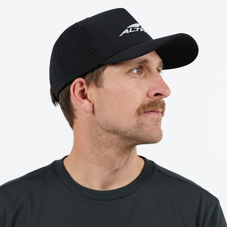Altra Logo'd Trucker Hat Black
