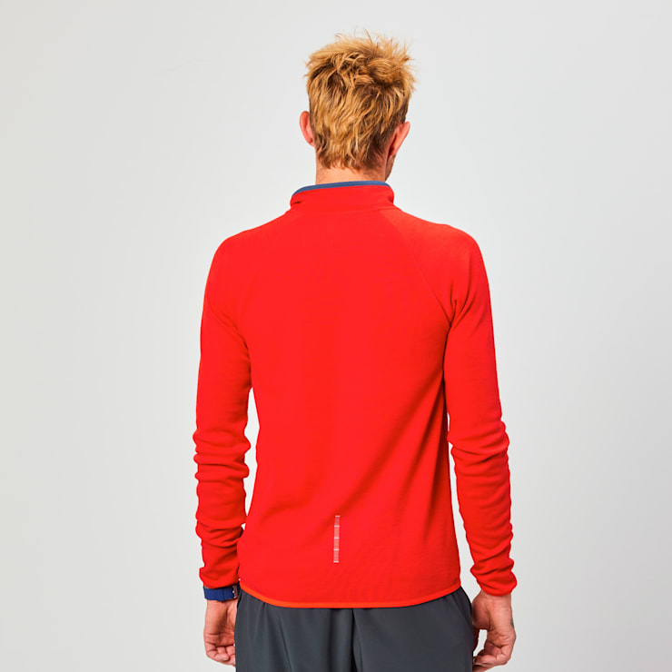 Altra Men's Core Merino Wool 1/2 Zip Red