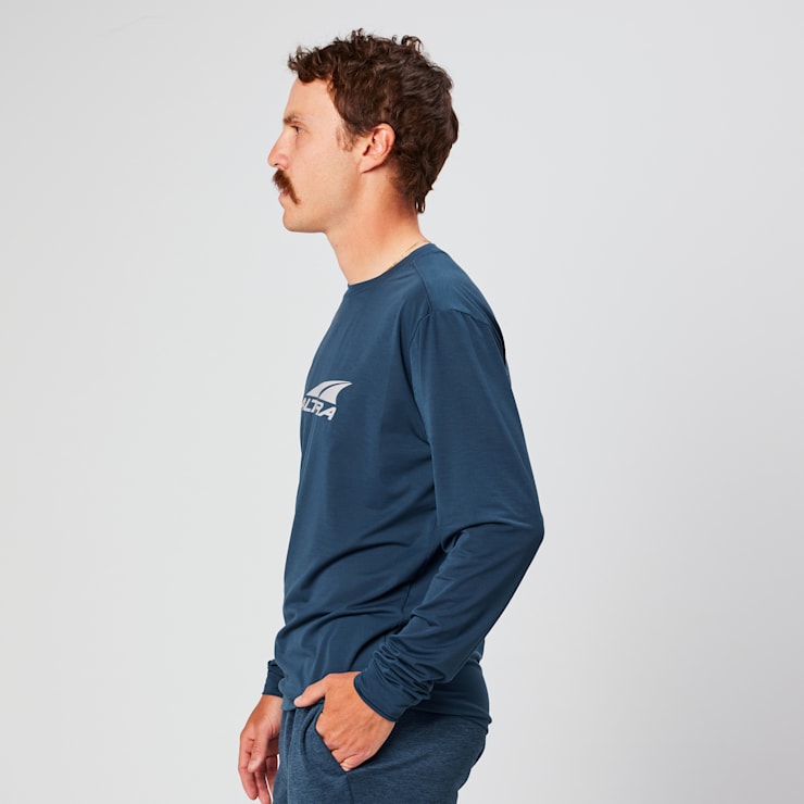 Altra Men's Everyday Performance Long Sleeve Navy