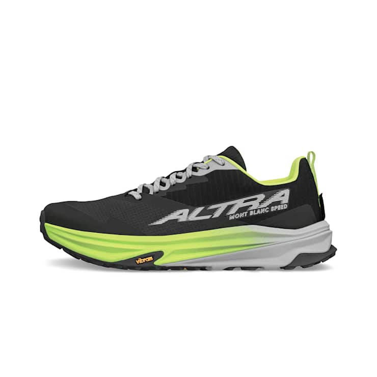 altra Men's Mont Blanc Speed Black/Lime