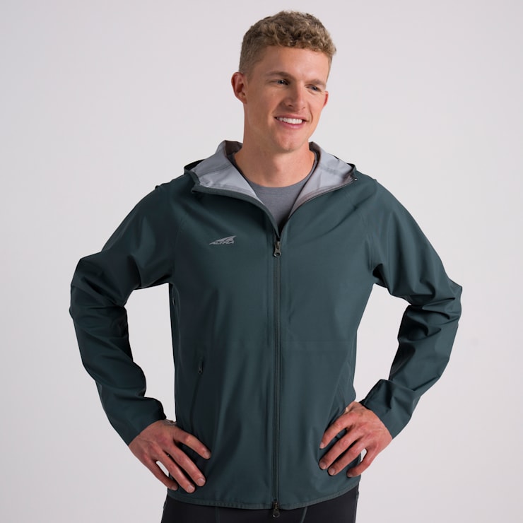 Altra Men's Waterproof Run Jacket Black