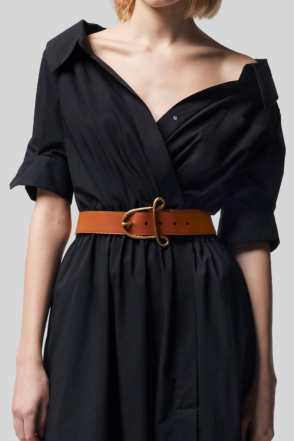 altuzarra A Belt Cognac
