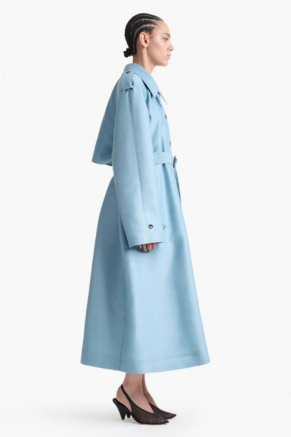 Altuzarra Ace Coat Cadet Blue