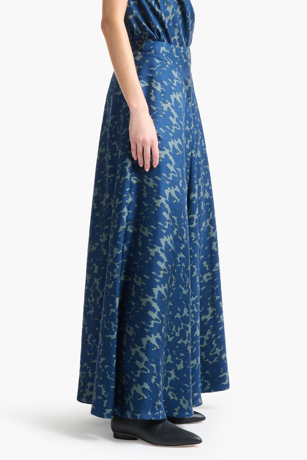 Altuzarra Ames Skirt Smoke Azure Tortoise