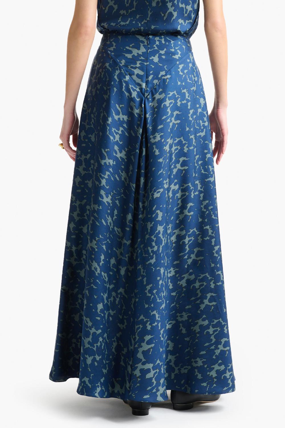 Altuzarra Ames Skirt Smoke Azure Tortoise