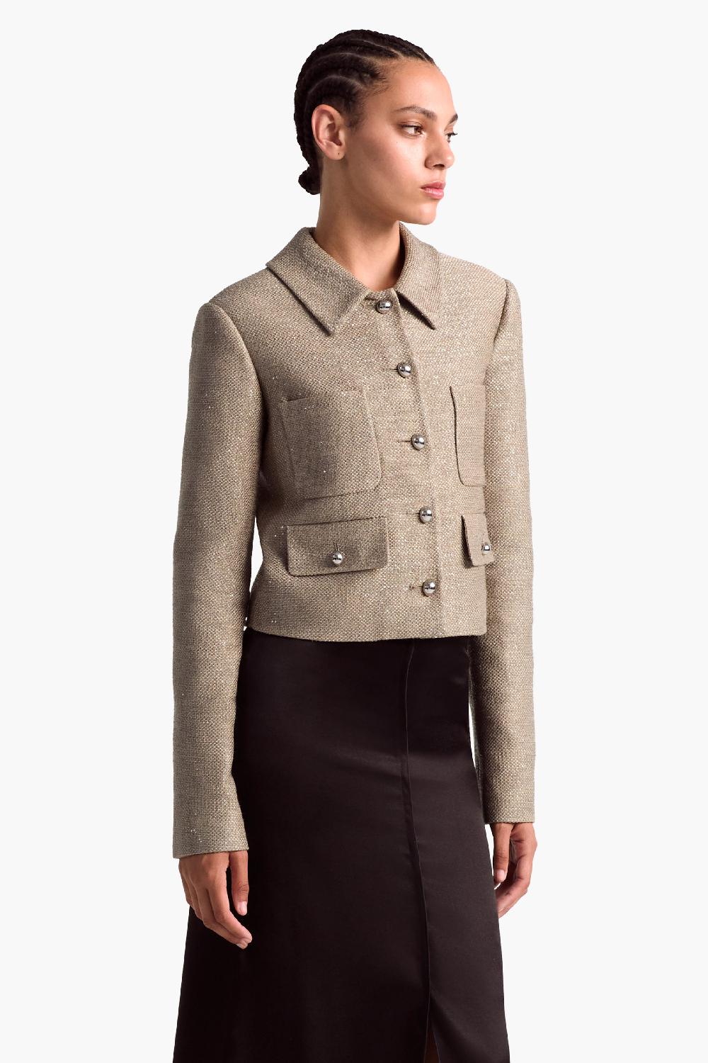 Altuzarra Astley Jacket Smoked Glass