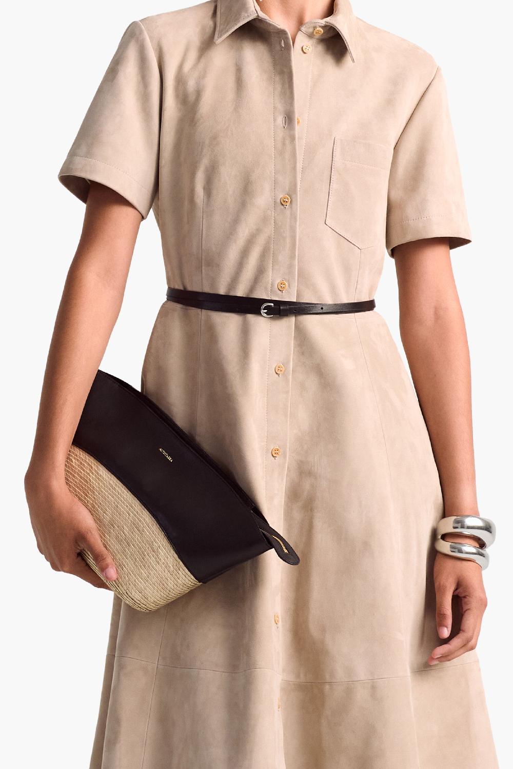 altuzarra Basket Clutch Black